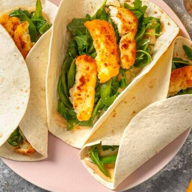 10. Haloumi wrap 1