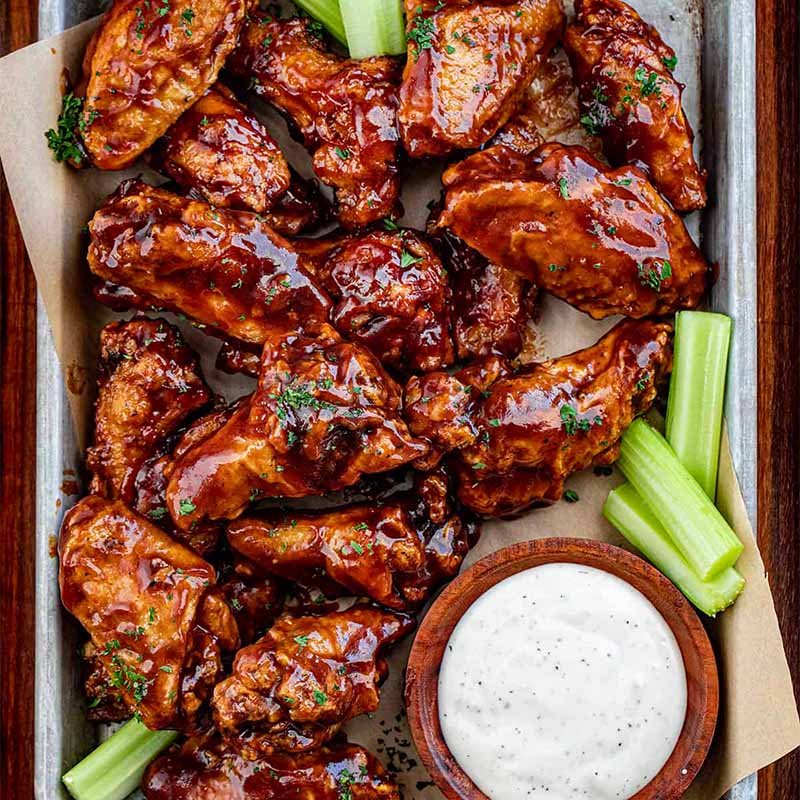 21. Chicken Wings Bbq 1