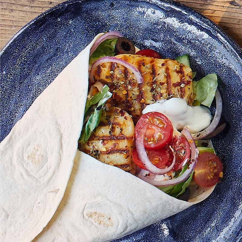 7. Halloumi Wrap 1